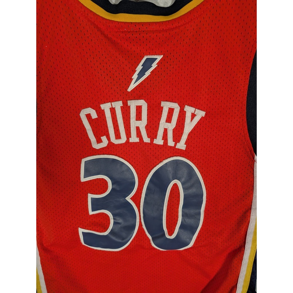 NBA Adidas Golden State Warriors Steph Curry Rookie Jersey #30 Men's Small - Picture 8 of 11